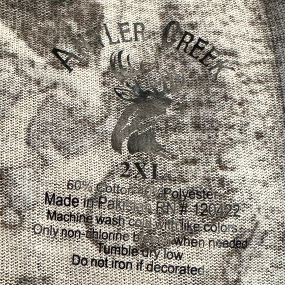 Antler Creek Mens 2XL Long Sleeve Camo T Shirt - Picture 4 of 5